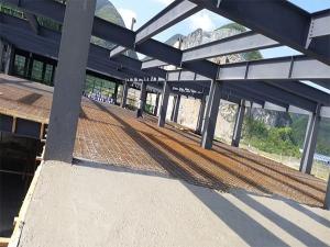 鋼筋桁架樓承板澆筑混凝